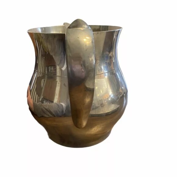 Beautiful Vintage Old Sturbridge Village Water Pitcher Stieff Pewter OSV SV9-11 - Picture 2 of 5